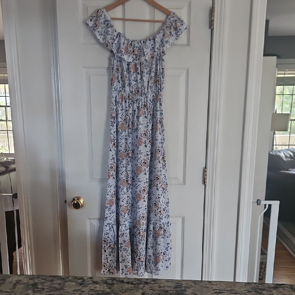 LOFT Floral Patterned Dress